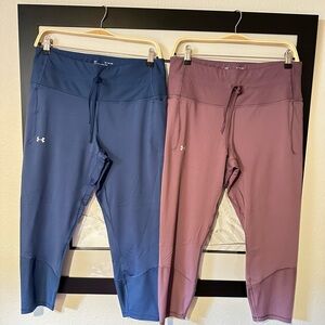 Set of 2 ~ NWOT Under Armour 7/8 Ankle Leggings